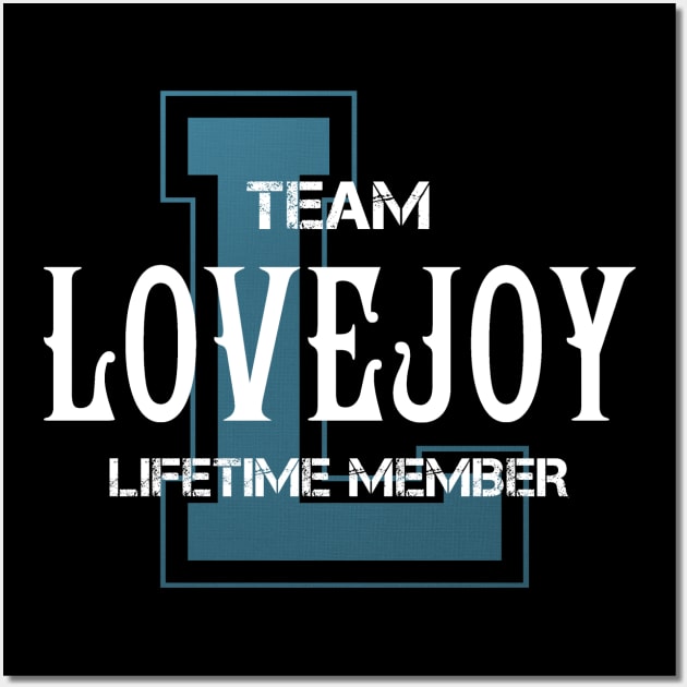 Team LOVEJOY Lifetime Member