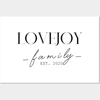 Lovejoy Family EST. 2020, Surname, Lovejoy