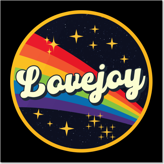 Lovejoy // Rainbow In Space Vintage Style