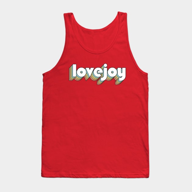 Lovejoy - Retro Rainbow Typography Faded Style