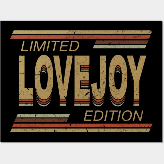 Vintage Lovejoy Proud Name Personalized Birthday Retro Styles