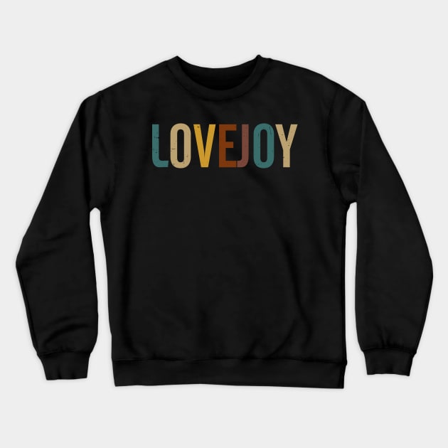 Personalized Name Lovejoy Vintage Styles Camping Text 70s 80s 90s
