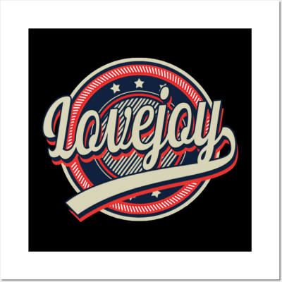 Graphic Lovejoy Name Birthday Vintage Style Called Quest