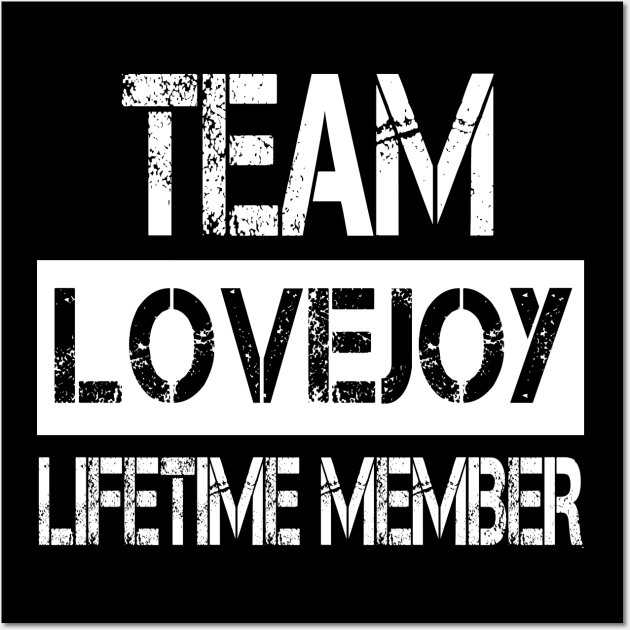 Lovejoy Name Team Lovejoy Lifetime Member